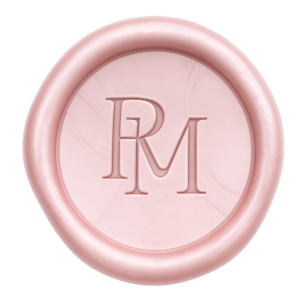 Wax seal monogram